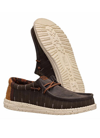 Hey Dude Kahve Erkek Günlük Ayakkabı Wally Western