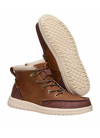 Hey Dude Kahve Erkek Bot Bradley Classic Tumbled