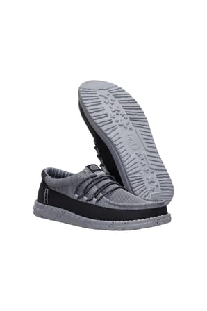 Hey Dude Wally Cru Stretch Canvas Erkek Terlik