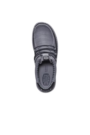 Hey Dude Wally Cru Stretch Canvas Erkek Terlik