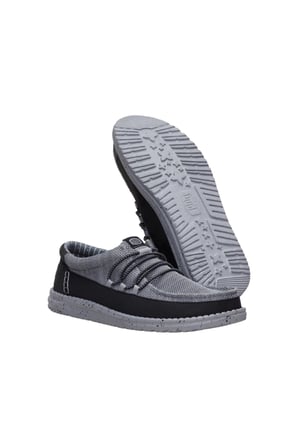 Hey Dude Wally Cru Stretch Canvas Erkek Terlik