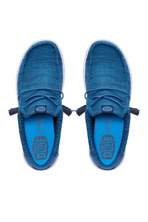 Hey Dude Wally Cru Stretch Canvas Erkek Terlik