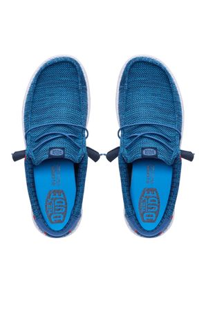 Hey Dude Wally Cru Stretch Canvas Erkek Terlik