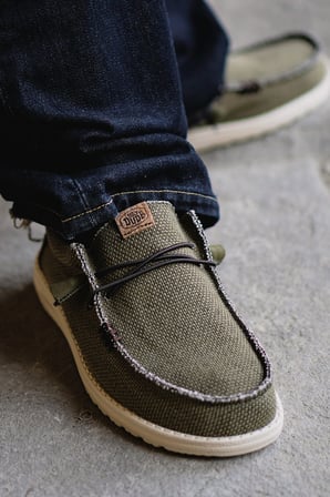 Hey Dude Wally Braided Loafer Ayakkabı Erkek AYAKKABI 40003-3CI HAKİ