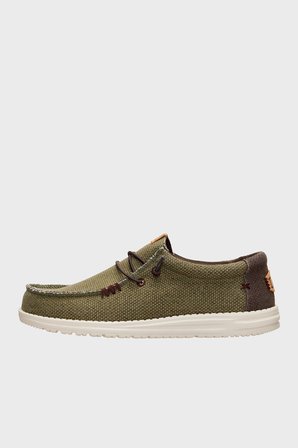 Hey Dude Wally Braided Loafer Ayakkabı Erkek AYAKKABI 40003-3CI HAKİ