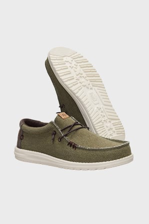 Hey Dude Wally Braided Loafer Ayakkabı Erkek AYAKKABI 40003-3CI HAKİ