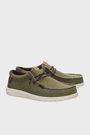 Hey Dude Wally Braided Loafer Ayakkabı Erkek AYAKKABI 40003-3CI HAKİ