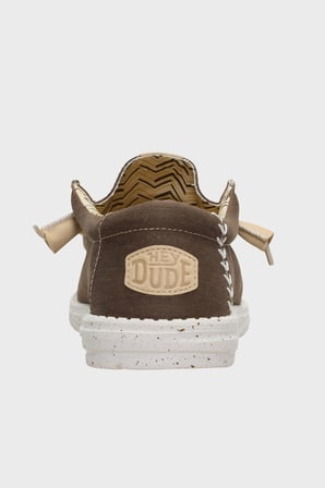 Hey Dude Wally Stretch Canvas Casual Ayakkkabı Erkek AYAKKABI 40700-2LN KAHVE