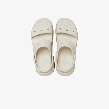 Crocs Mega Crush Kadın Bej Sandalet