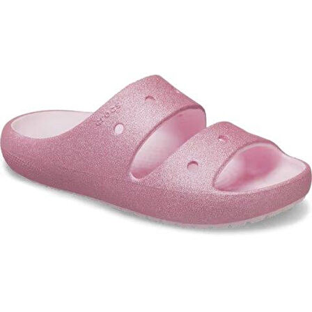 Crocs Classic Glitter Sandal v2 K Çocuk Terlik 209705-6ZW Pink Milk