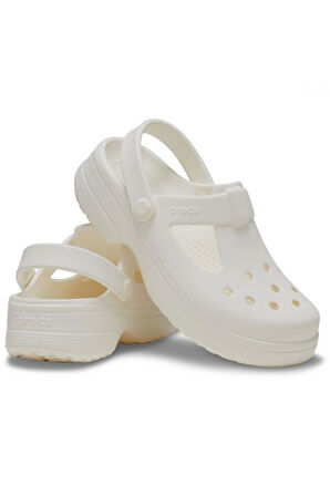 Crocs 210615 Classic Mary Jane Clog K Beyaz Çocuk Terlik