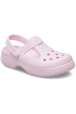 Crocs 210615 Classic Mary Jane Clog K Pembe Çocuk Terlik