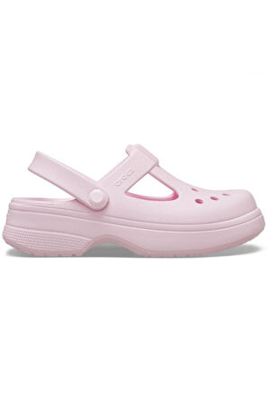 Crocs 210615 Classic Mary Jane Clog K Pembe Çocuk Terlik