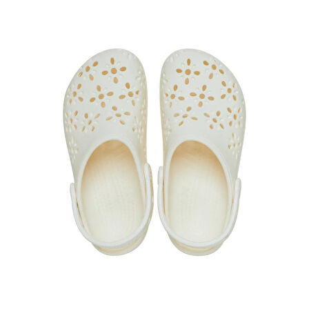 Crocs Classic Floral Cut Out Clog Kadın Terlik 210927