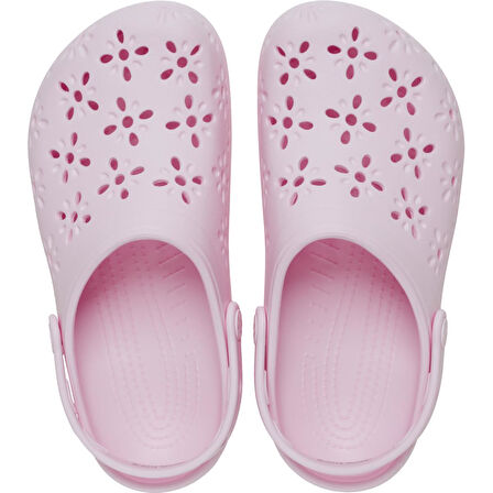 Crocs Classic Floral Cut Out Clog Terlik/Sandalet 210927-6ZW