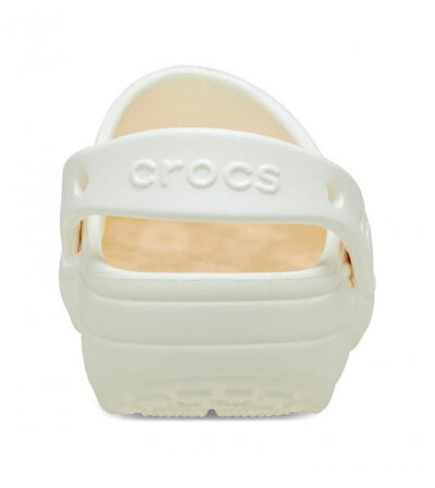 Classic Crocs Floral Cut Out Clog Bebek Terlik 210944-0WV Chalk