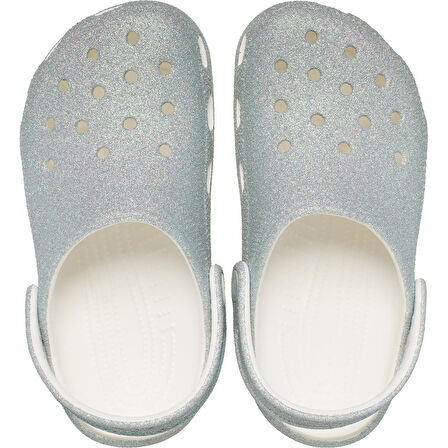 Crocs Classic Iridescent Glitter Çocuk Terlik / Sandalet 210986-100