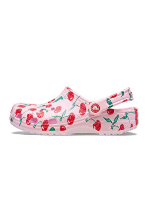 Kadın Classic Fresh Fruits Clog Terlik - Pembe | 38-39