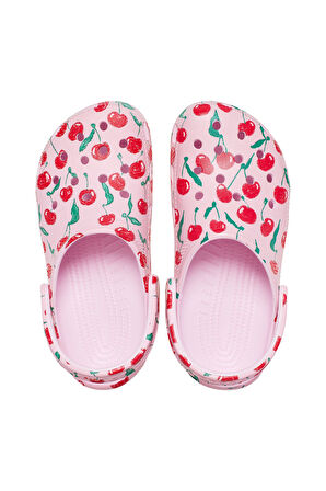 Kadın Classic Fresh Fruits Clog Terlik - Pembe | 38-39