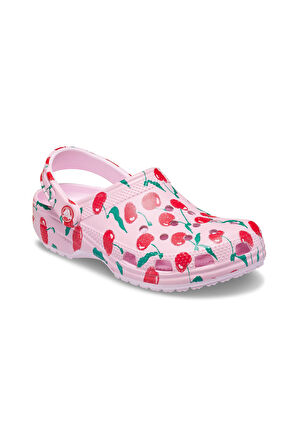 Kadın Classic Fresh Fruits Clog Terlik - Pembe | 38-39