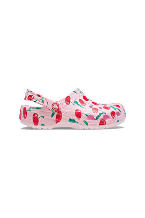Kadın Classic Fresh Fruits Clog Terlik - Pembe | 38-39