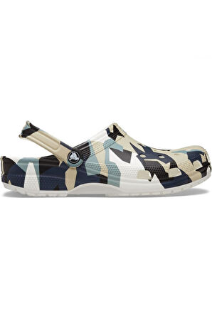 Crocs 211009 Geo Camo Clog Çok Renkli Unisex Terlik