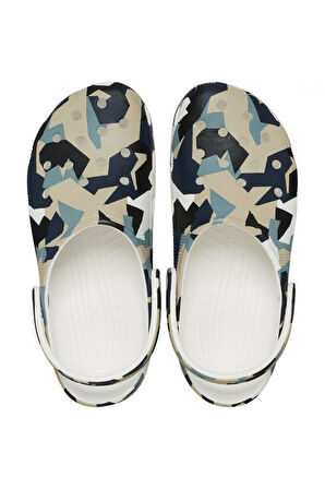 Crocs 211009 Geo Camo Clog Çok Renkli Unisex Terlik
