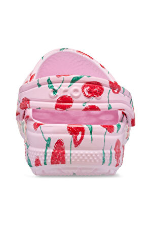 Kız Çocuk Classic Fresh Fruits Clog K Terlik - Pembe | 33-34