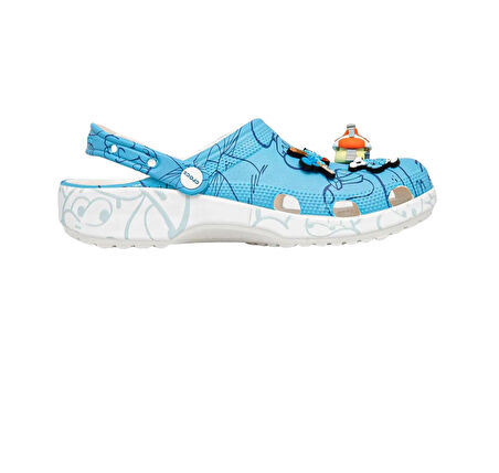 210820-90H Crocs Smurfs Classic Clog Terlik Mavi