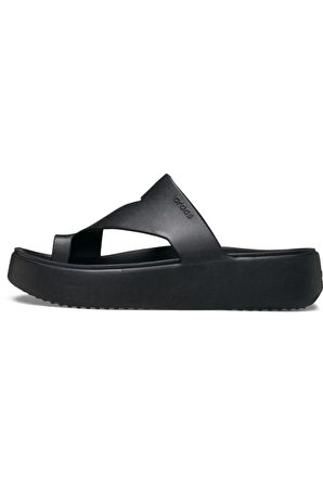 CROCS 210834-GAT. PLT. TOE 001-BLACK KADIN TERLİK