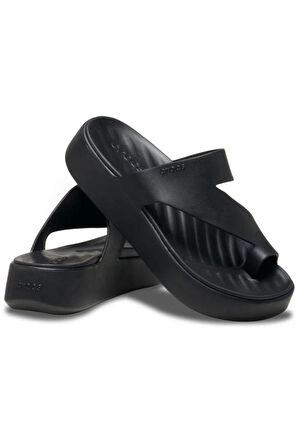 CROCS 210834-GAT. PLT. TOE 001-BLACK KADIN TERLİK
