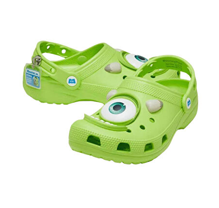 210875-90H Crocs Monsters Inc Mike Cls Clg Terlik Yeşil