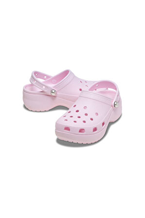 Kadın Classic Platform Pearl Terlik - Pembe | 37-38