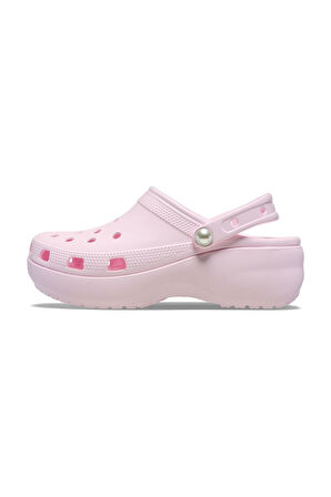 Kadın Classic Platform Pearl Terlik - Pembe | 37-38