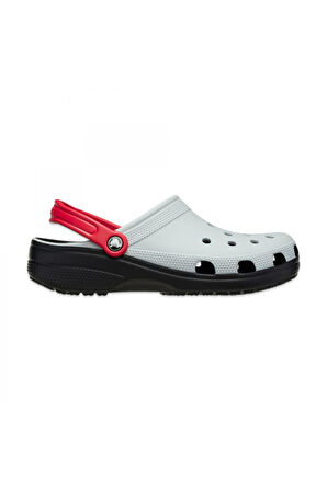 Crocs 211265 Classic Retro Sport Clog T Gri-Turuncu Çocuk Terlik