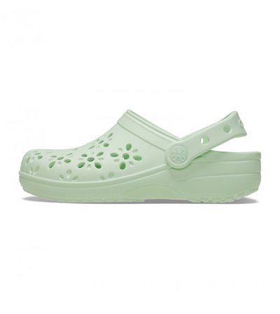 Crocs Classic Floral Cut Out Clog K Kız Çocuk Terlik 210943