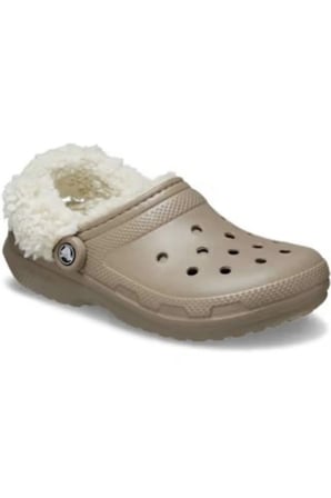 CROCS 211396-CLSC FLC LINED CG 195-MUSHROOM KADIN TERLİK