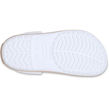 CROCS Crocband White/Pink Caramel Terlik / Sandalet 11016-1WE