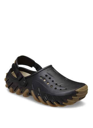Crocs Siyah Erkek Terlik Echo Gum RO Clog