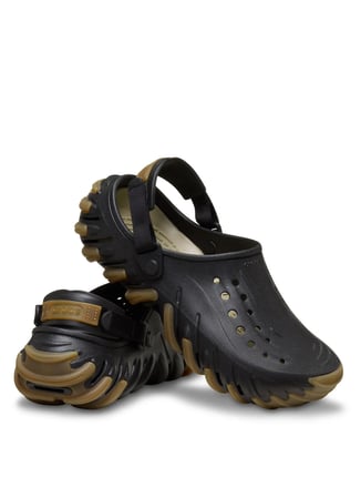 Crocs Siyah Erkek Terlik Echo Gum RO Clog