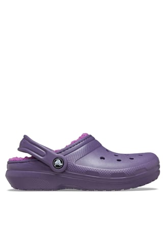 Crocs Mor Kız Çocuk Terlik Classic Lined Clog K