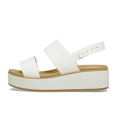 Crocs 211802-00O Brooklyn Matte Wrap Low Wedge Kadın Sandalet