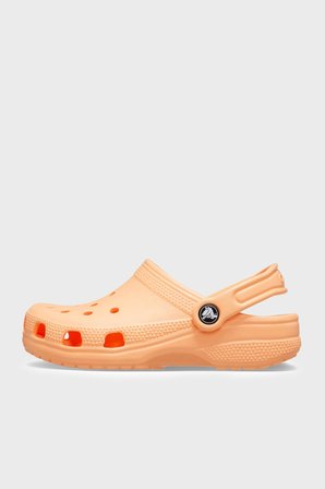 Crocs Classic Clog T Logolu Çıkarılabilir Kayışlı Terlik Kız Çocuk TERLİK 206990-86A TURUNCU