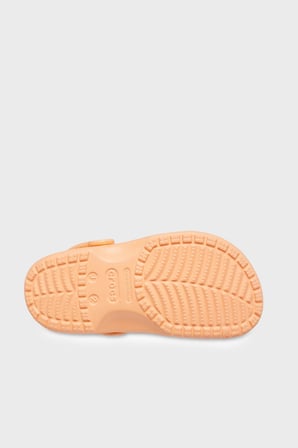Crocs Classic Clog T Logolu Çıkarılabilir Kayışlı Terlik Kız Çocuk TERLİK 206990-86A TURUNCU
