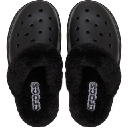 Crocs Classic Fuzz Scuff Terlik