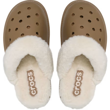 Crocs Classic Fuzz Scuff Terlik
