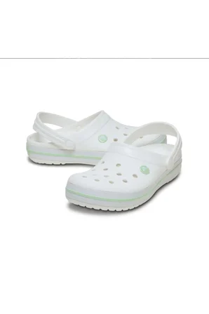 Crocband Uniseks Beyaz Terlik - 11016