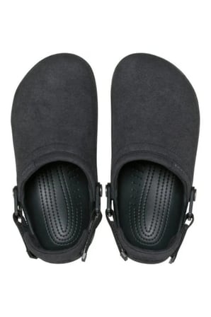 CROCS 211930-CRFTD VEGAN SD CG 001-BLACK KADIN TERLİK