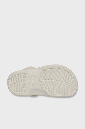 Crocs Classic Glow Paint Splatter Clog T Desenli Terlik Unisex Çocuk TERLİK 212669-2MT BEYAZ