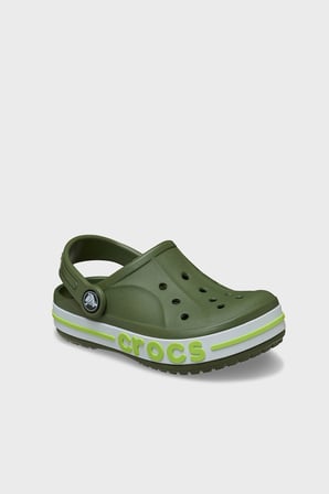 Crocs Bayaband Clog T Logolu Terlik Unisex Çocuk TERLİK 207018-3CB HAKİ